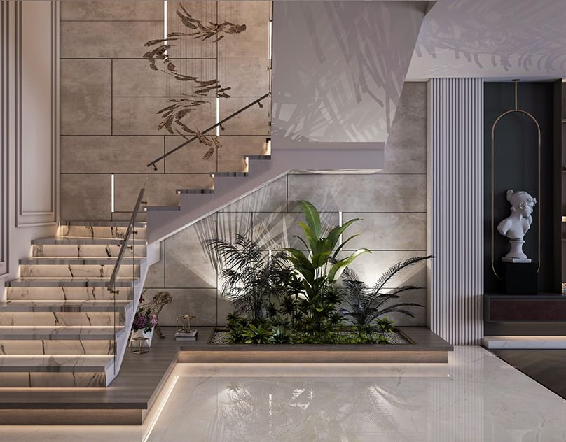 راه پله مدرن