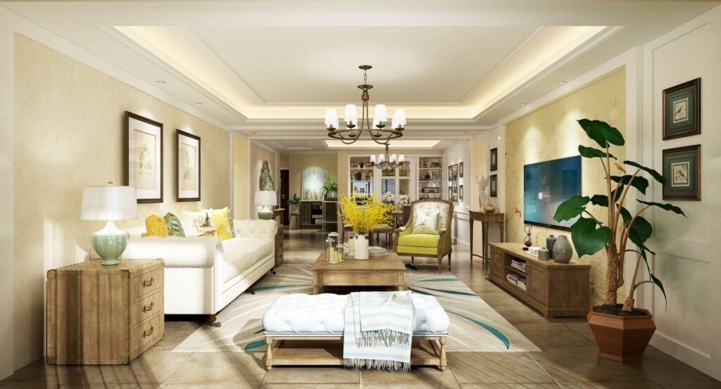 دکوری سالن پذیرایی