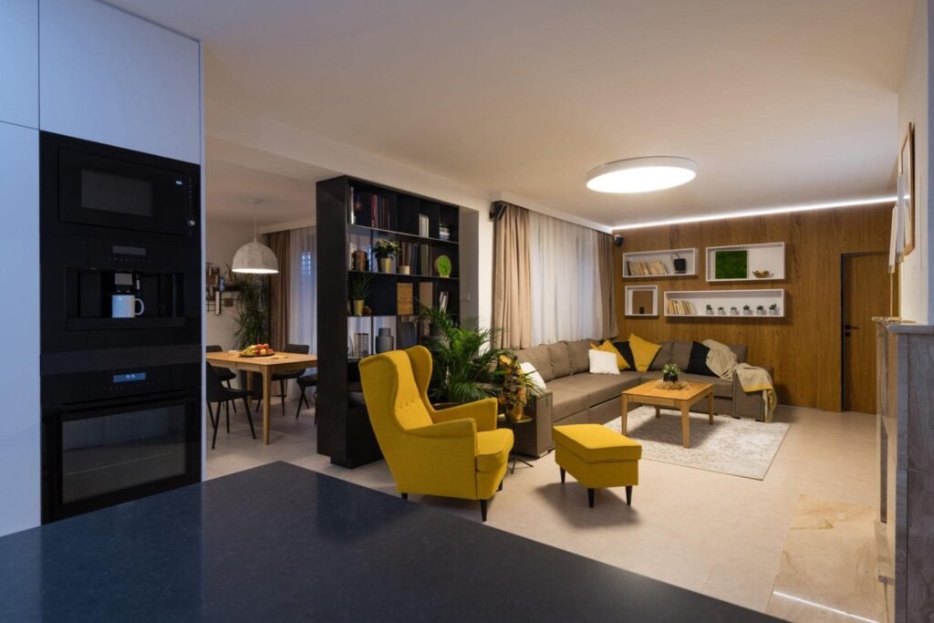 روانشناسی رنگ زرد در دکوراسیون داخلی