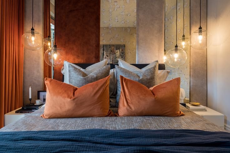 رنگ کهربایی در دکوراسیون