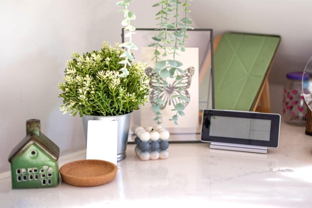 تزیین اتاق با گل مصنوعی