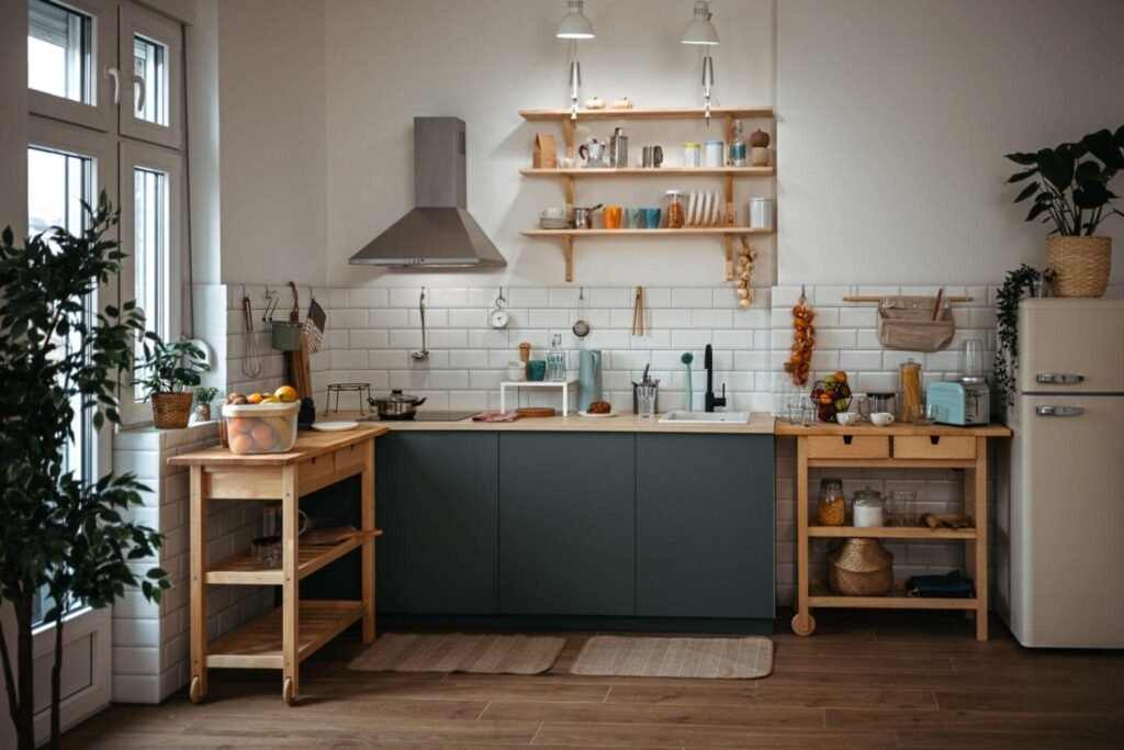 چیدمان کابینت آشپزخانه