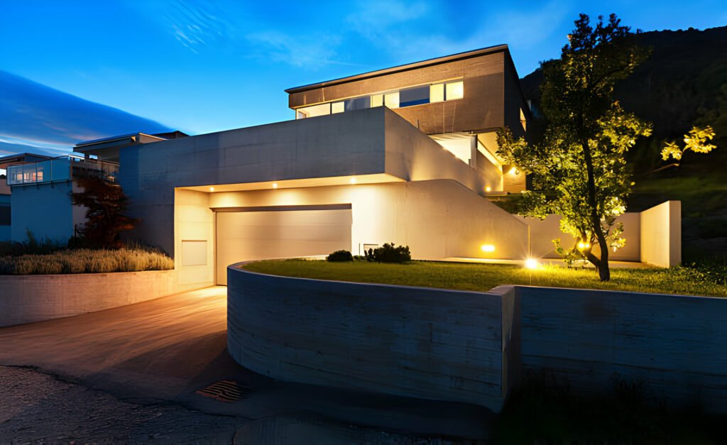 نورپردازی نمای ساختمان