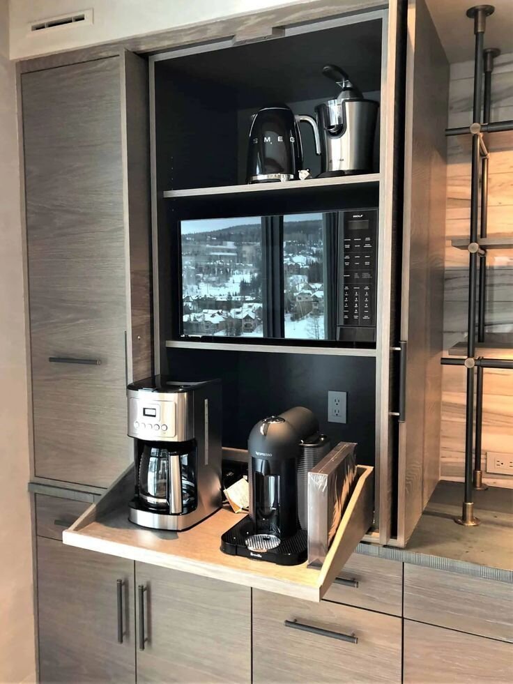 کابینت لوازم برقی آشپزخانه