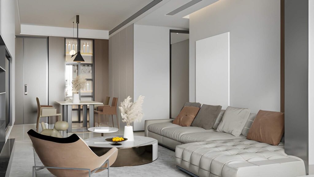 بزرگتر نشان دادن خانه کوچک